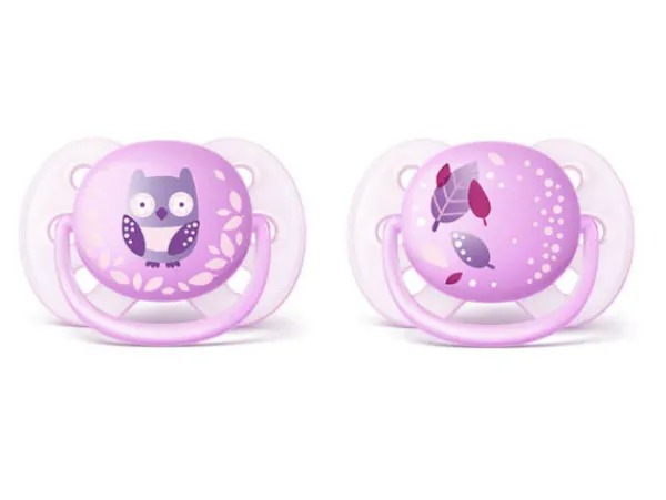 Philips AVENT Tutit, Tuttipullot Ja Pullotutit>Avent superpehmeä tutti 0-6kk 2 kpl, lila