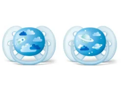 Philips AVENT Tutit, Tuttipullot Ja Pullotutit>Avent superpehme&auml; tutti 0-6kk 2kpl, sininen