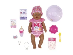 Baby Born Vauvanuket>Magic Ruskeasilm&auml;inen tytt&ouml; -vauvanukke, 43 cm
