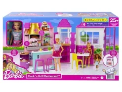 Barbie Barbie|Nuken Varusteet>Restaurant Nukke leikkisetti