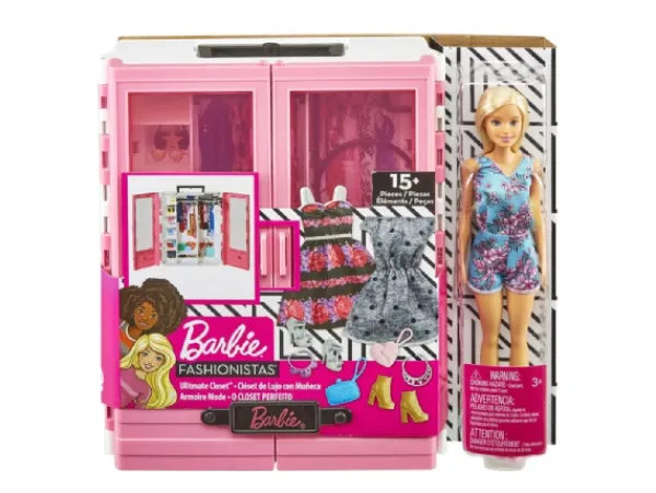 Barbie Barbie>Ultimate Closet Nukke ja vaatekaappi
