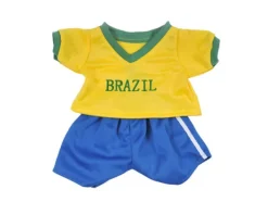 Teddy Mountain Valitse 2: Vaatteet>Brasilian jalkapalloasu, 40 cm