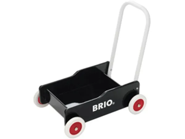 BRIO Työnnettävät Ja Vedettävät>Kävelyvaunu, musta