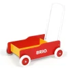 BRIO Työnnettävät Ja Vedettävät>K&auml;velyvaunu, punainen