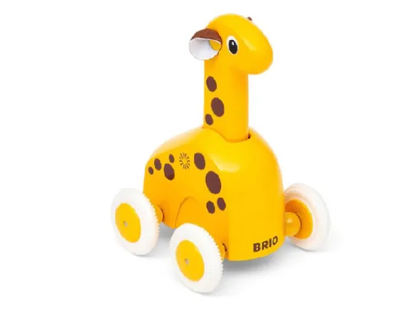 BRIO Työnnettävät Ja Vedettävät>Push & Go Kirahvi Vetolelu