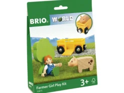 BRIO Brio>WORLD Maatilan tytt&ouml; -leikkisetti