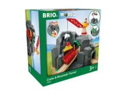 BRIO Junaradat>WORLD Nosturi ja vuoritunneli