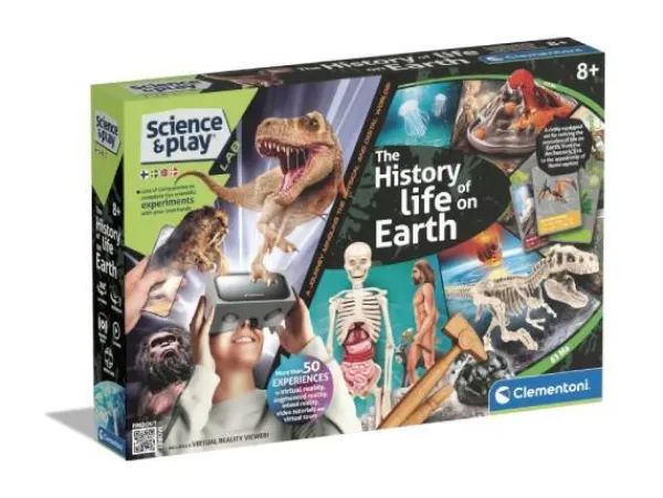 Clementoni Kasvit Ja Eläimet>History of Life on Earth Tiedesetti