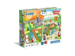 Clementoni Lautapelit Ja Ajanvietepelit>Ludo and Goose race -pelisetti
