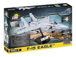 Cobi Cobi>F-15 Eagle H&auml;vitt&auml;j&auml;lentokoneen rakennussarja (640 osaa)