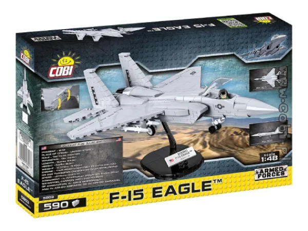 Cobi Cobi>F-15 Eagle Hävittäjälentokoneen rakennussarja (640 osaa)
