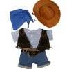 Teddy Mountain Valitse 2: Vaatteet>Cowboy-asu, 40 cm