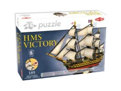 Tactic Palapelit>3D Palapeli HMS Victory -laiva, 189 palaa