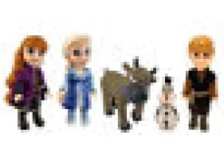 Disney Frozen Prinsessa- Ja Muotinuket>2 Leikkisetti, 5 hahmoa