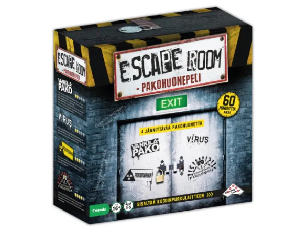 Lelufantti Lautapelit Ja Ajanvietepelit>Escape Room - pakohuonepeli