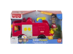 Fisher-Price Leluautot|Työnnettävät Ja Vedettävät>Little People Paloauto