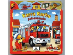 Lelufantti Karhuaiheiset Tuotteet>Karra Karhu paloasemalla
