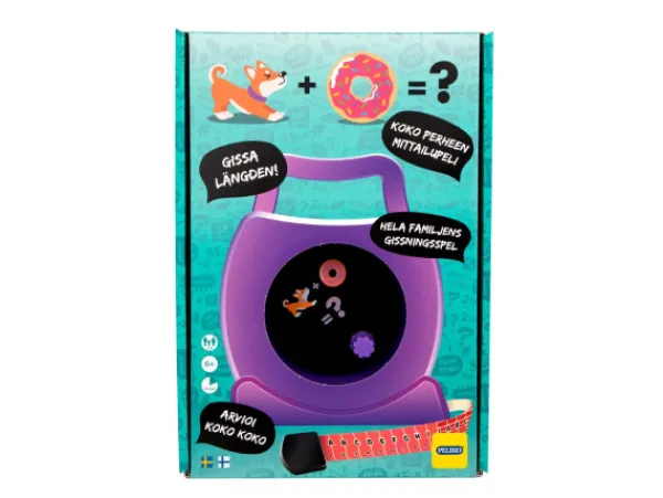 Lelufantti Koira-aiheiset Tuotteet|Lautapelit Ja Ajanvietepelit>Koira + Donitsi = ? -peli