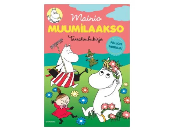 Muumi Puuha- Ja Värityskirjat>Mainio laakso Paksu tarrakirja