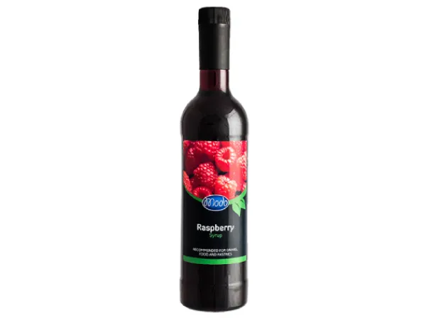 Lelufantti Makusiirapit>Modo Vadelmasiirappi, 0,75 l