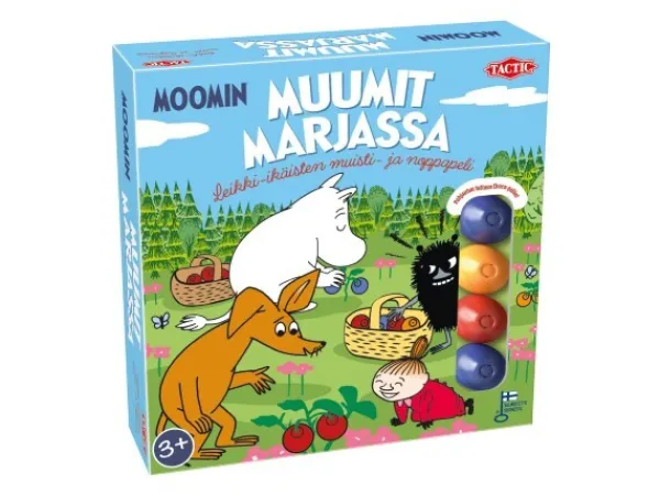 Muumi Lautapelit Ja Ajanvietepelit>t Marjassa muisti- ja noppapeli