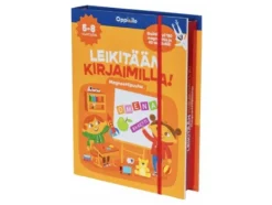 Oppi&ilo Puuha- Ja Värityskirjat>Oppi&ilo Leikit&auml;&auml;n kirjaimilla Magneettipuuha