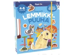 Oppi&ilo Puuha- Ja Värityskirjat>Oppi&Ilo Magneetit Lemmikkipuuha 4-5 v