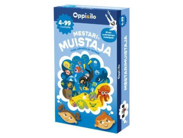 Oppi&ilo Muisti-, Tieto- Ja Opetuspelit|Lautapelit Ja Ajanvietepelit>Oppi&Ilo Mestarimuistaja Lautapeli