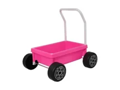 Plasto Työnnettävät Ja Vedettävät>Taaperok&auml;rry, pinkki