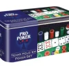 Tactic Pelikortit>Pro Poker Texas Holdem Pokerisetti metallirasiassa