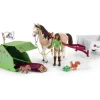 Schleich Eläinfiguurit|Hevosaiheiset Tuotteet>Horse Club Sarahin leirint&auml;matka