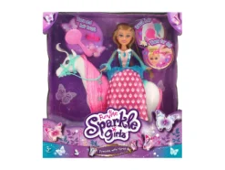 Lelufantti Prinsessa- Ja Muotinuket>Sparkle Girlz Prinsessa ja hevonen