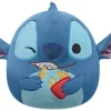 Squishmallows Pehmolelut>Disney Stitch Holding French Fries Pehmolelu, 20 cm