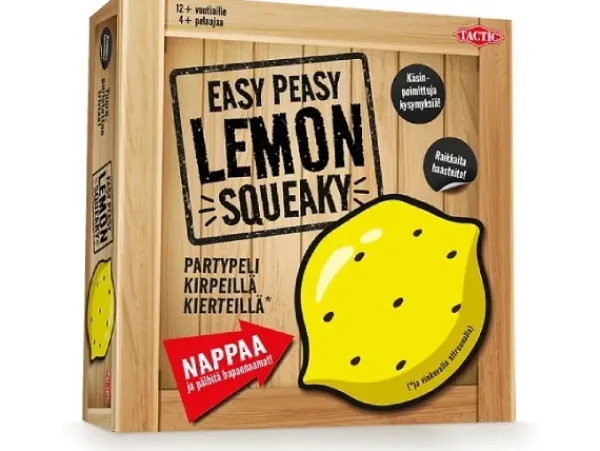 Tactic Lautapelit Ja Ajanvietepelit>Easy Peasy Lemon Squeaky Lautapeli