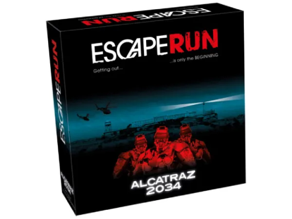 Tactic Lautapelit Ja Ajanvietepelit>EscapeRun Alcatraz 2034 Pakohuonepeli