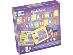 Tactic Muisti-, Tieto- Ja Opetuspelit>Opetellaan kirjaimia ja sanoja -lastenpeli